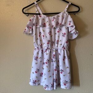 Guess toddler size 6 floral jumpsuit